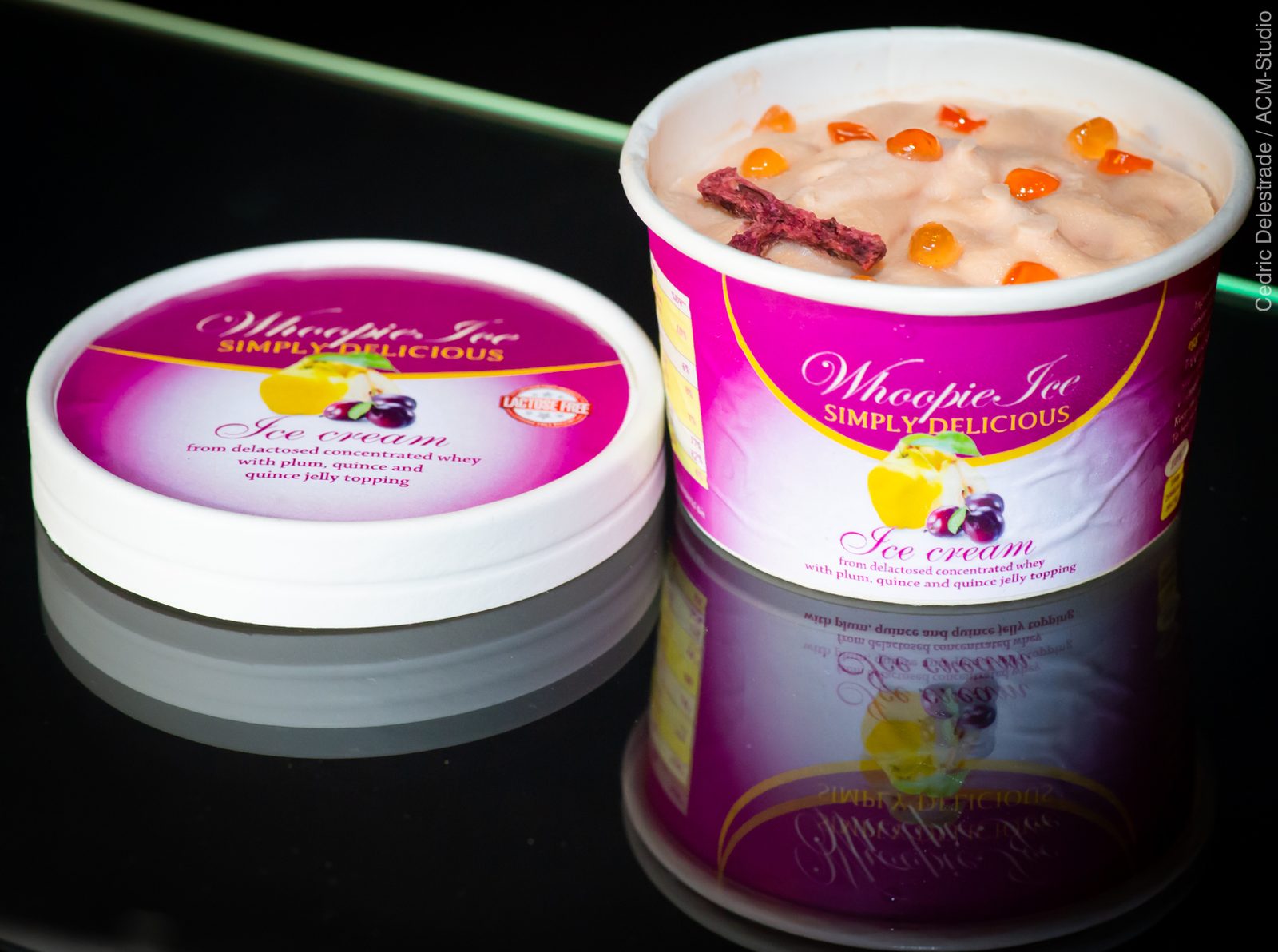 Whoopie Ice — înghețata din zer concentrat premiată cu AUR la ECOTROPHELIA Europe 2018