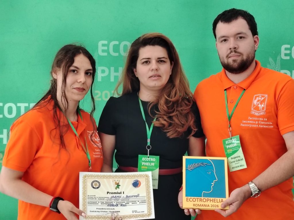Echipa „Annona Roll” (USAMV București) — Premiul I al ediției 2026