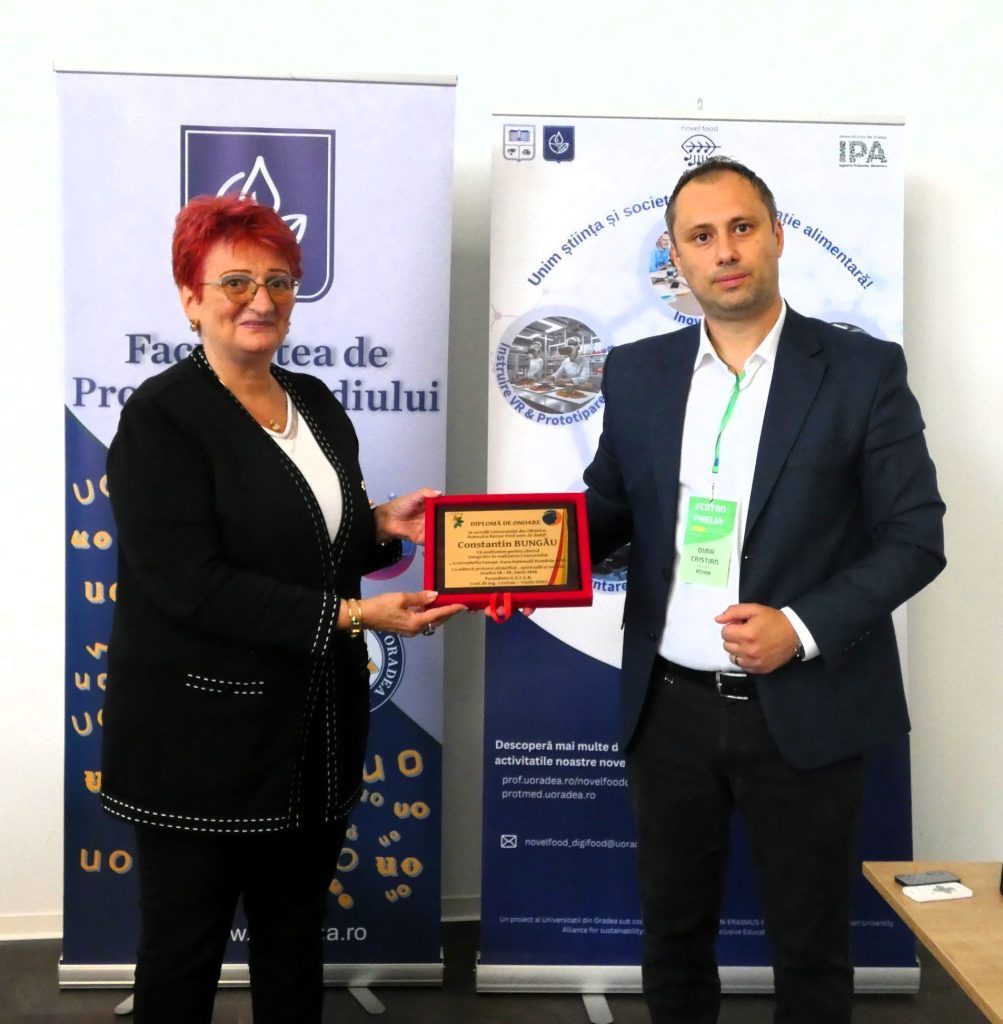 Decernarea Diplomei de Onoare ASIAR Universității din Oradea